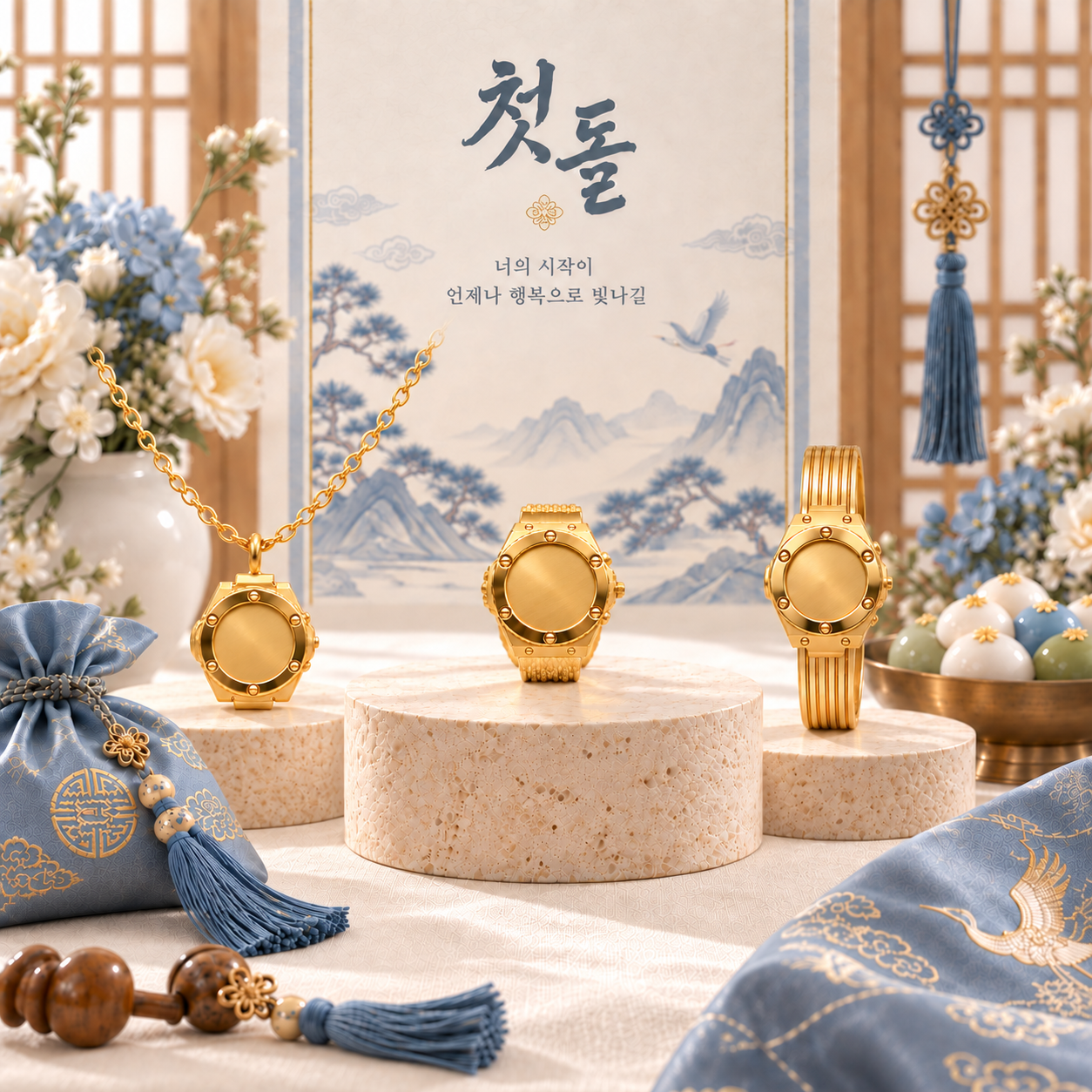 쁘띠 타임마스터 돌팔찌